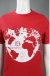 T753 Red Women T-Shirt Design SIngapore