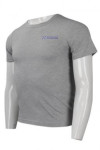 T772 Round Neck Grey T-Shirt Singapore