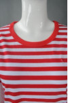 T856 Vertical Stripes Custom T-Shirt For Women