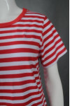 T856 Vertical Stripes Custom T-Shirt For Women