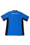 P253 Blue Polo Shirt Men Vector Singapore