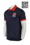 P558 Personalized Polo Shirt With Red Collar