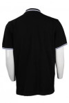 P825 Customized Black Polo Shirt Singapore 