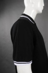 P825 Customized Black Polo Shirt Singapore 