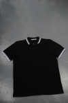 P825 Customized Black Polo Shirt Singapore 