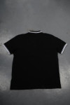 P825 Customized Black Polo Shirt Singapore 