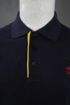 P858 Simple Black Polo Shirt Cool Design Singapore