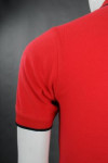 P850 Personalized Red Polo Shirt For Men 