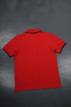 P850 Personalized Red Polo Shirt For Men 