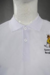 P842 Manufacturer White Polo Shirt Mockup 