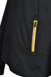 Z274 Custom-Made Tailor-Made Women's Functional Sweatshirts Design Finger-Hole Functional Sweatshirts Half Chest Zipper Half Zipper Belly Pockets Self-Made Reflective Functional Sweatshirts Specialized In Functional Sweatshirts