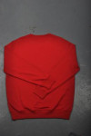 Z284 Round Neck Red Sweater In Singapore