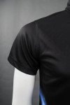 P866 Polo Cool Black Shirt With Printing Mockup 