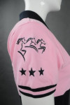 P860 Custom-Made Pink And Black Polo Shirt Singapo