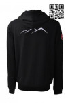 Z324 Zip Up Side Design Pattern Hoodies SG