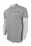 P893 Manufacturer Grey Polo Uniforms Shirts 