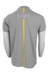 P893 Manufacturer Grey Polo Uniforms Shirts 