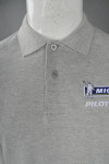P893 Manufacturer Grey Polo Uniforms Shirts 