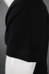 P887 Black Polo Uniform Shirt Customize Template 