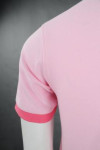 P919 Men Polo Shirt With Pink Design Template