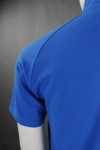 P918 Personalized Blue Polo Shirt Design Singapore