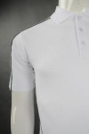 P916 Singapore White Polo Shirt Template