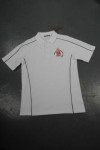 P916 Singapore White Polo Shirt Template