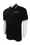 P911 Polo Black Shirt Mockup Customization