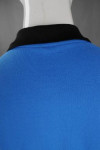 P905 Polo Shirt With Black Collar Sleeve Template