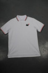 P903 Simple White Design Polo Shirt Singapore