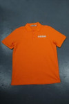 P901 Customized Orange Polo Uniform Shirt Singapor