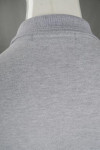 P906 Grey Polo Shirt With Printing Logo Singapore