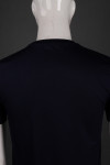 T911 Short-Sleeve Black T Shirt For Men Design