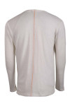 T910 Long-Sleeve White T shirt For Men 