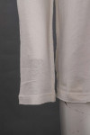 T910 Long-Sleeve White T shirt For Men 