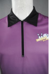 P926 Shinning Purple Polo Shirt Singapore Mockup