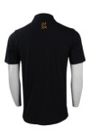 P922 Plain Black Polo Shirt Custom Made SG