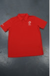 P940 Red Custom made Polo Uniform Shirt 