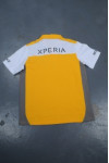 P957 Yellow Polo Shirt Uniform Printing Design