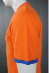 P965 Polo Shirt Outfit Orange Color Template SG