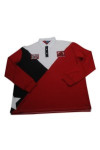 P987 Long Sleeve Polo Casual Shirt SG 