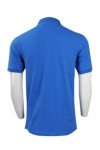 P992 Customize Blue Polo Shirt Design For Men