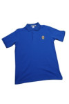 P992 Customize Blue Polo Shirt Design For Men