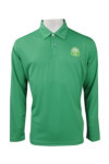 P996 Long Sleeve Polo Shirt SG Embroidery 