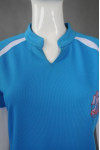 P997 Custom made Women Polo Blue Shirt Model