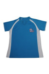 P997 Custom made Women Polo Blue Shirt Model