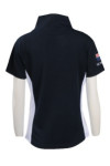 P998 Black Polo Shirt Template Design