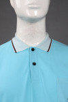 P1006 Custom made Blue Color Polo Shirt For Men