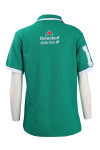 P1014 Green Polo Shirt For Girls Uniform Singapore