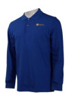 P1023 Long Sleeve Polo Shirt  Template